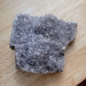 Geode Crystal Lavender Gray
